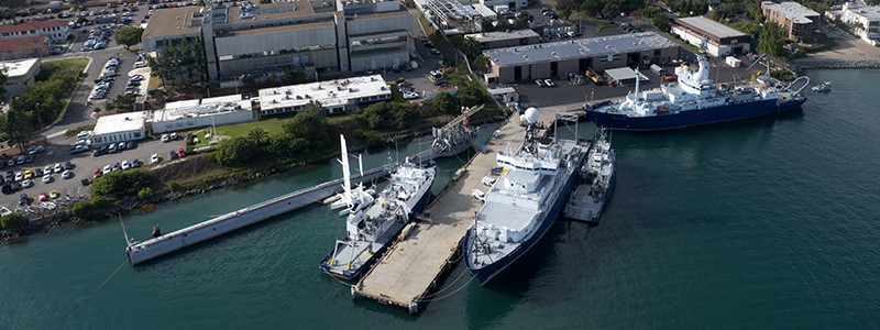 Aerial view of Nimitz Marine Facility.