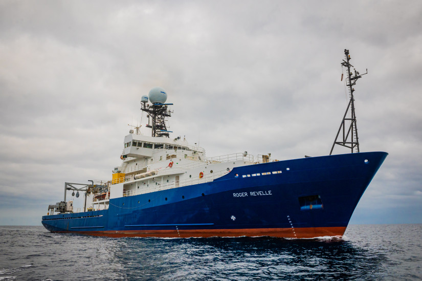 Research vessel Roger Revelle post-refit.