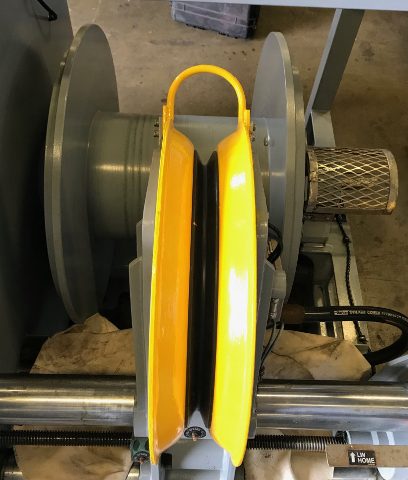 HLD, Levelwind, Nylatron sheave & epoxy cheeks